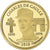 França, medalha, Charles De Gaulle, 2010, Dourado, MS(65-70)