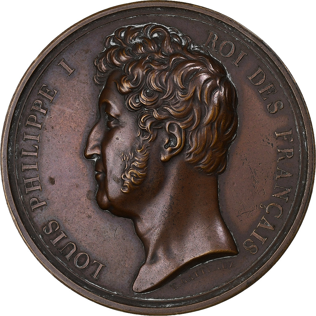 France, Médaille, Louis-Philippe Ier, Prise de la Citadelle d'Anvers, 1832