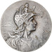 Frankrijk, Medaille, Patria, Silvered bronze, Rasumny, ZF+