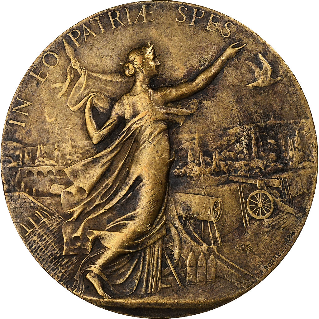 Francia, medaglia, Ministère de la Guerre, Communications aériennes, Bronzo