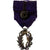 France, Ordre des Palmes Académiques, Medal, Good Quality, Silvered bronze, 40