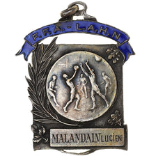 Francja, medal, Basket, Championnat de Haute-Normandie, 1924, Brąz posrebrzany