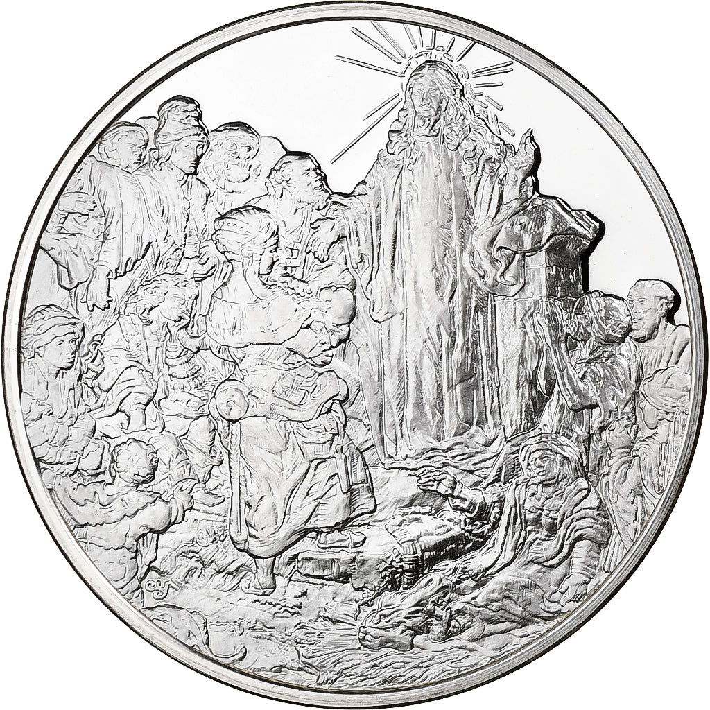 Frankreich, Medaille, Peinture, Christ Guérissant les Malades, Rembrandt