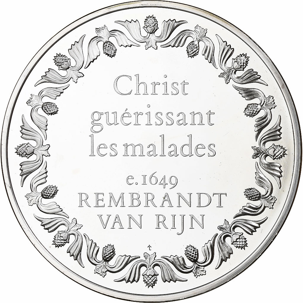 Frankreich, Medaille, Peinture, Christ Guérissant les Malades, Rembrandt