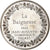 França, medalha, Peinture, La Baigneuse, Jean-Auguste-Dominique Ingres, Prata