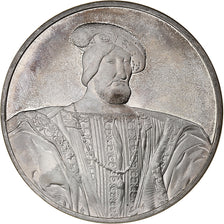 France, Médaille, Portrait de François Ier, Jean Clouet, Argent, SPL