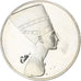 Francia, medaglia, Peinture, La Reine Nefertiti, Egyptien, Argento, SPL