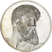 France, Medal, Peinture,Poséidon, Grec, Silver, MS(63)