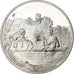 France, Medal, Pelletiers sur le Missouri, George Caleb Bingham, Silver, MS(63)