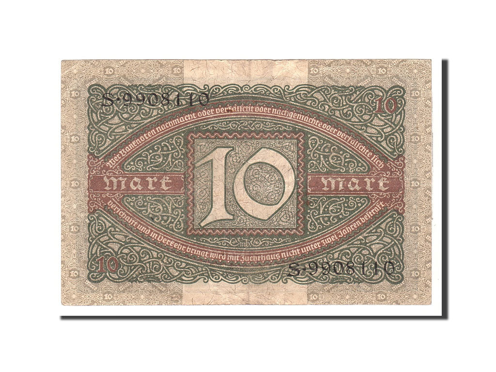 Billet, Allemagne, 10 Mark, 1920, 1920-02-06, KM:67a, TTB