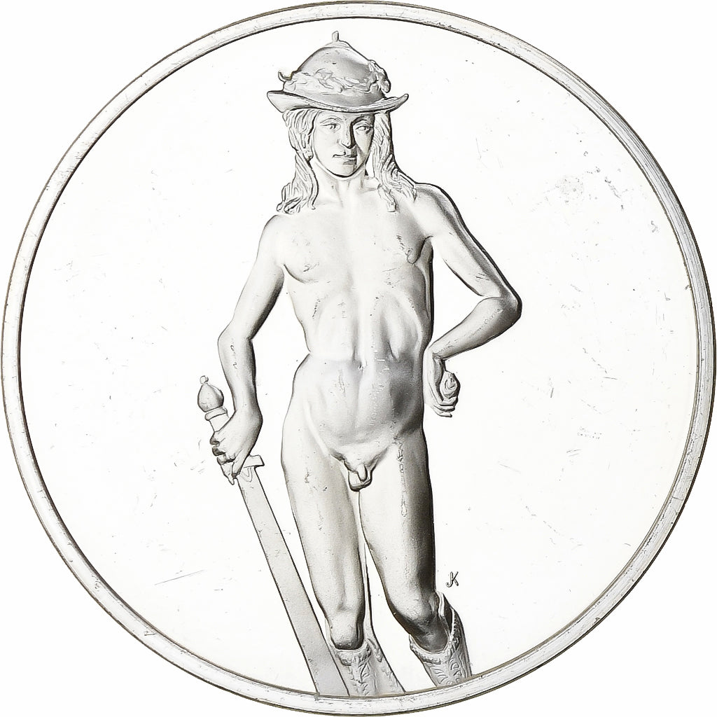 France, Medal, David, Donatello, Silver, MS(63)