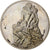 France, Medal, Le Baiser, Auguste Rodin, Silver, MS(63)