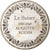 França, medalha, Le Baiser, Auguste Rodin, Prata, MS(63)