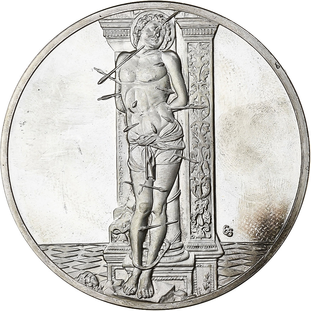 Francia, medalla, Saint Sébastien - Andrea Mantegna, Plata, SC