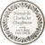 França, medalha, Portrait de Charles Ier d'Angleterre, Antoine Van Dick, Prata