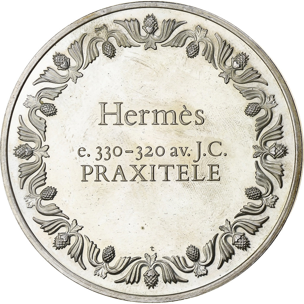 France, Medal, Hermès, Praxitele, Silver, AU(55-58)