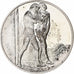 France, Médaille, Peinture, Adam et Eve Chassés du Paradis, masaccio, Argent