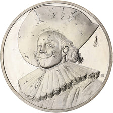 France, Medal, Le Cavalier Rieur, Frans Hals, Silver, AU(55-58)