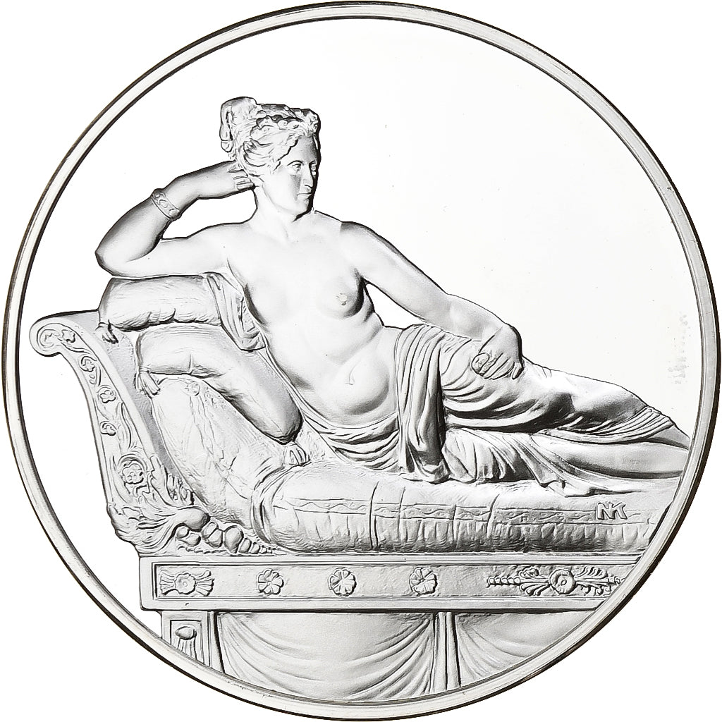 France, Médaille, Peinture, Pauline Borghèse en Vénus, Antonio Canova