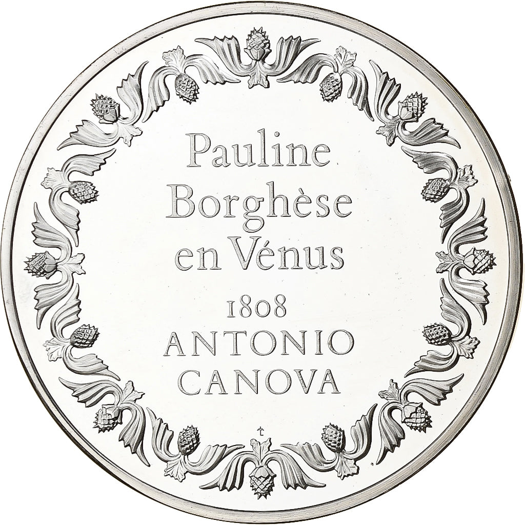France, Médaille, Peinture, Pauline Borghèse en Vénus, Antonio Canova