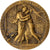 França, medalha, Libération de Metz, 1918, Bronze, Hannaux, AU(55-58)