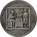 France, Medal, Chambre de Commerce de Metz, Silvered bronze, AU(50-53)