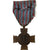 Francia, Croix du Combattant, WAR, medalla, Muy buen estado, Bronce, 36