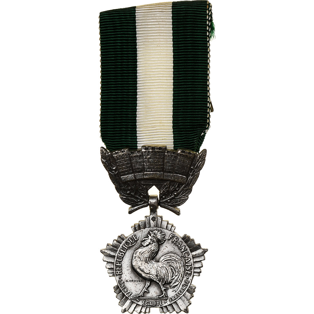 Francia, Collectivités locales, medaglia, Eccellente qualità, Crouzat