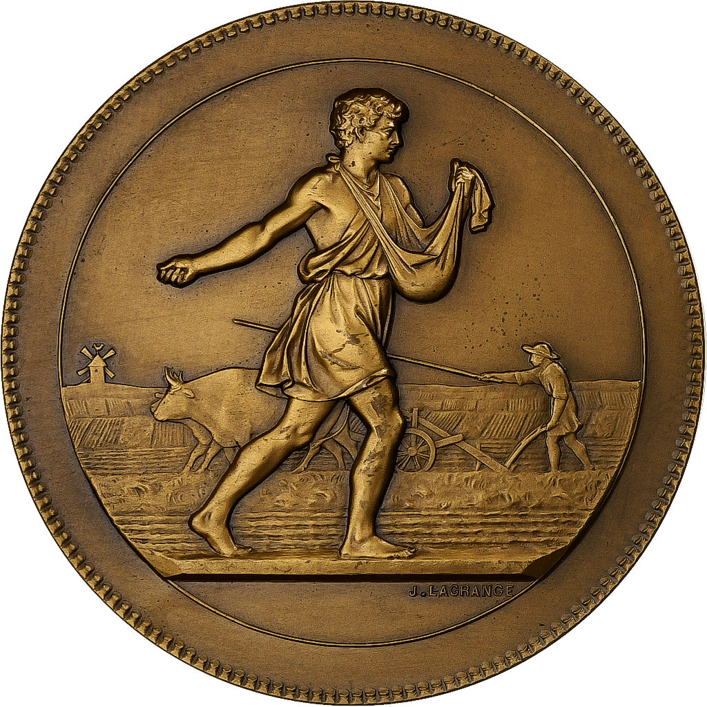 Francja, medal, Comptoir Français de l'Azote, Champs d'expériences, Brązowy