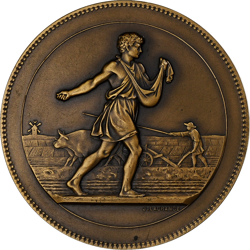 Francia, medaglia, Syndicat de l'Industrie des Engrais Azotés, Bronzo