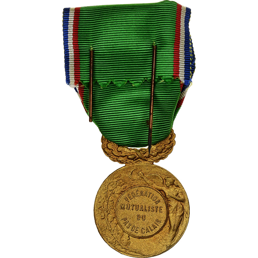 Frankreich, Fédération Mutualiste du Pas-de-Calais, Medaille, Excellent