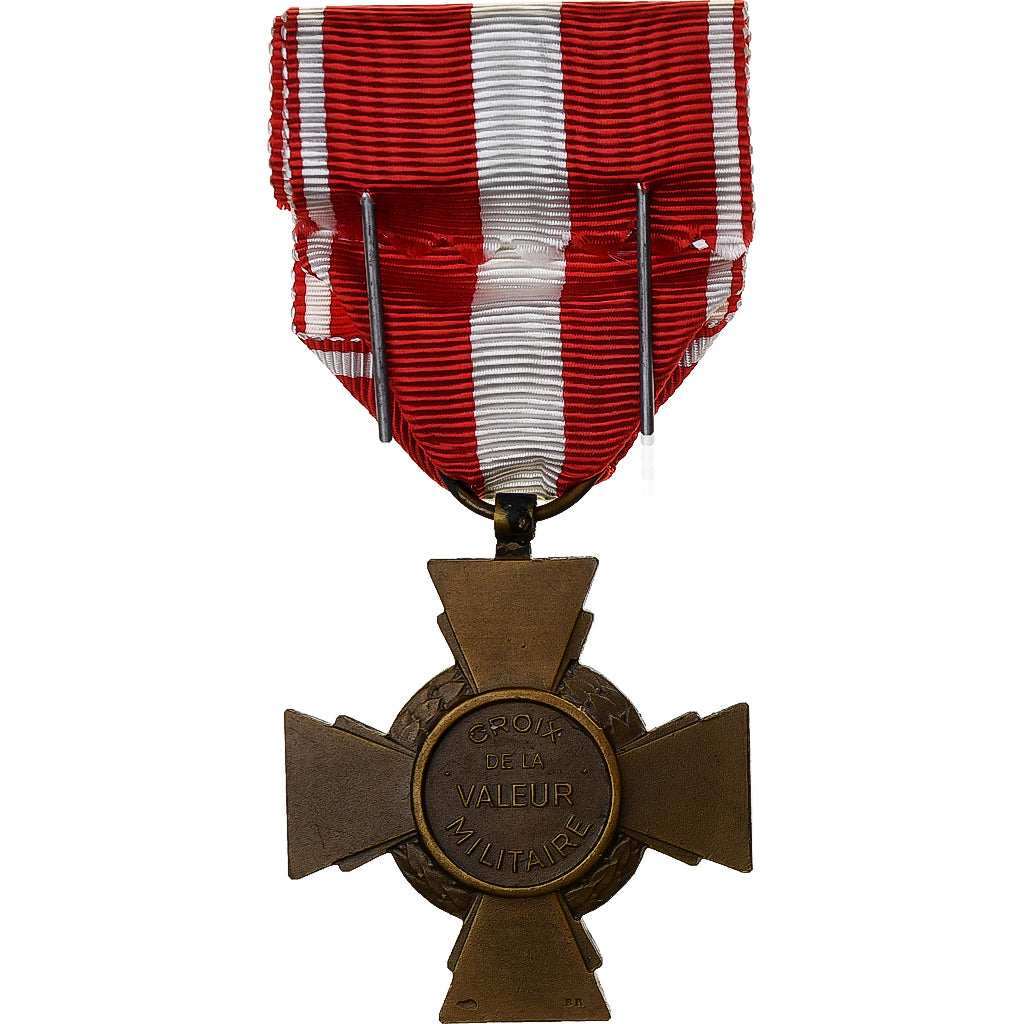 Francja, Croix de la Valeur Militaire, WAR, medal, Stan menniczy, Brązowy, 37