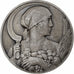 Francia, medalla, Femme à la Faucille, Bronce plateado, SC