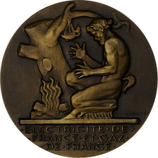 Francja, medal, Électricité de France et gaz de France, Brązowy, Dropsy
