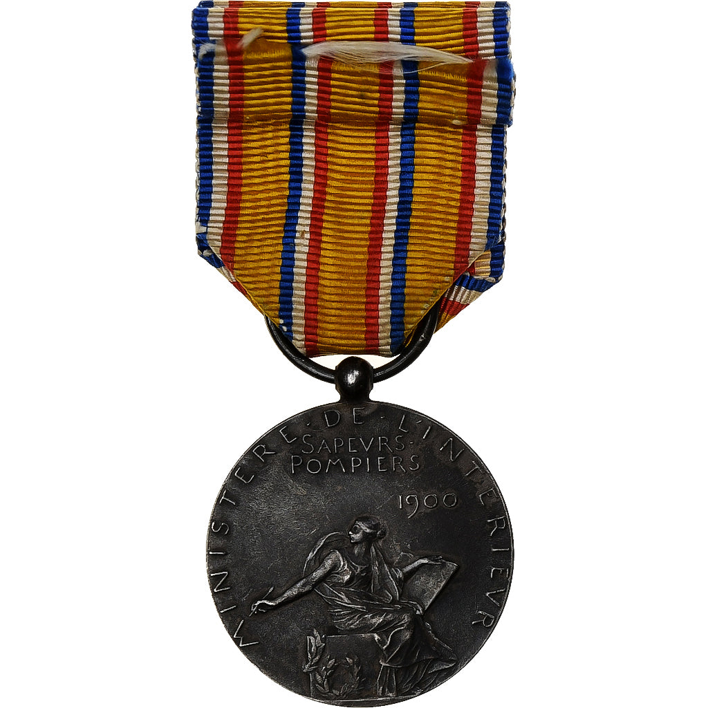 Frankrijk, Sapeurs Pompiers, Ministère de l'Intérieur, Medaille, 1900