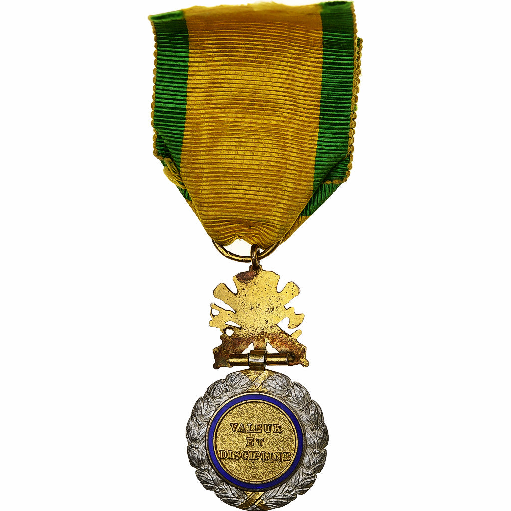 Frankreich, Troisième République, Valeur et Discipline, Medaille, 1870, Very