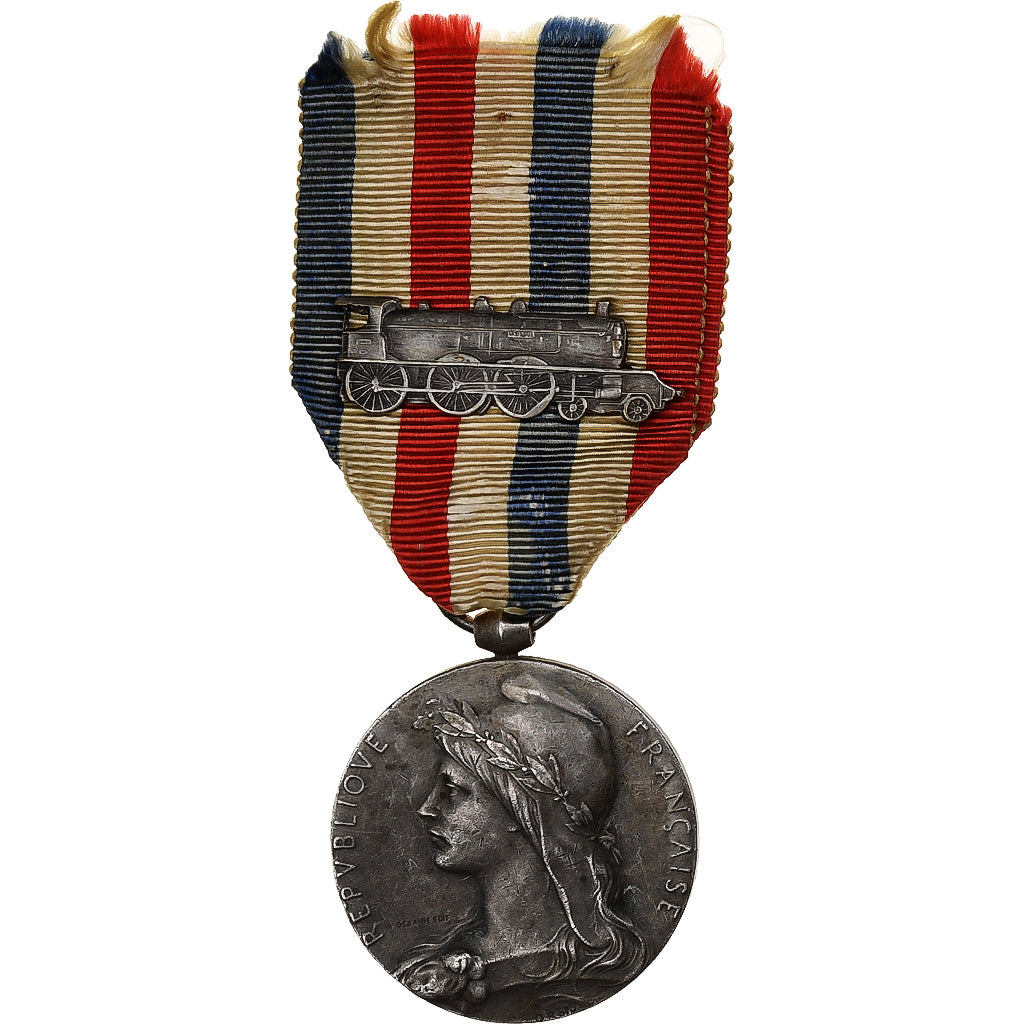 Frankreich, Médaille d'honneur des chemins de fer, Railway, Medaille, 1929