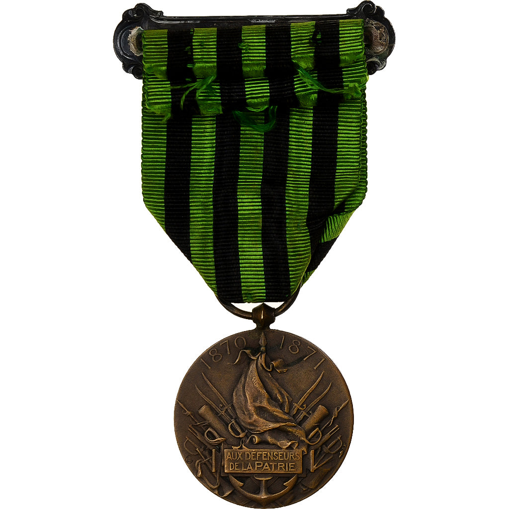 France, Aux Défenseurs de la Patrie, Medal, 1870-1871, Engagé Volontaire