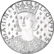 France, Medal, Saint-Louis, 7e centenaire de la mort de Saint Louis, 1970
