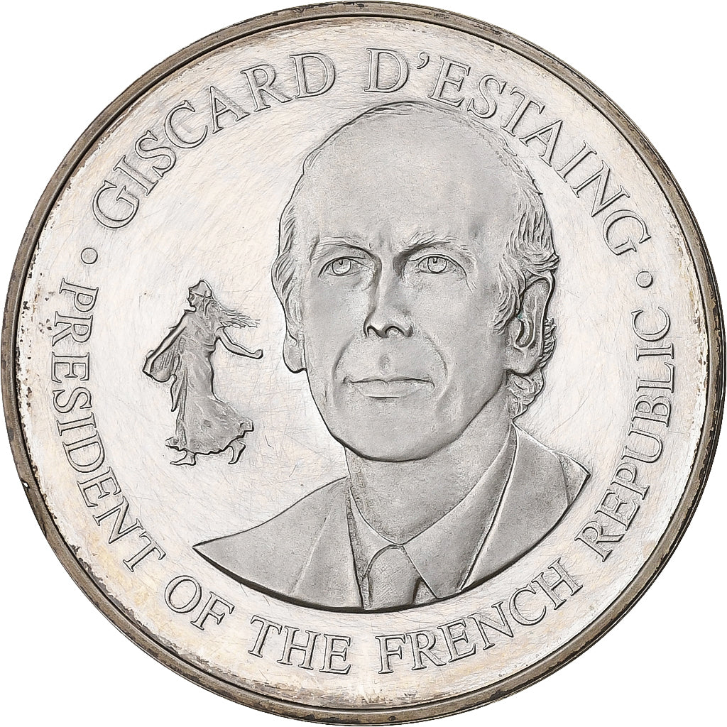Frankreich, Medaille, Giscard d'Estaing, United States Bicentennial Visit, 1976