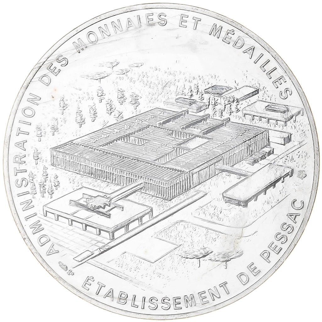 Frankrijk, Module de 50 Francs, PESSAC, ND (1973), Monnaie de Paris, Zilver