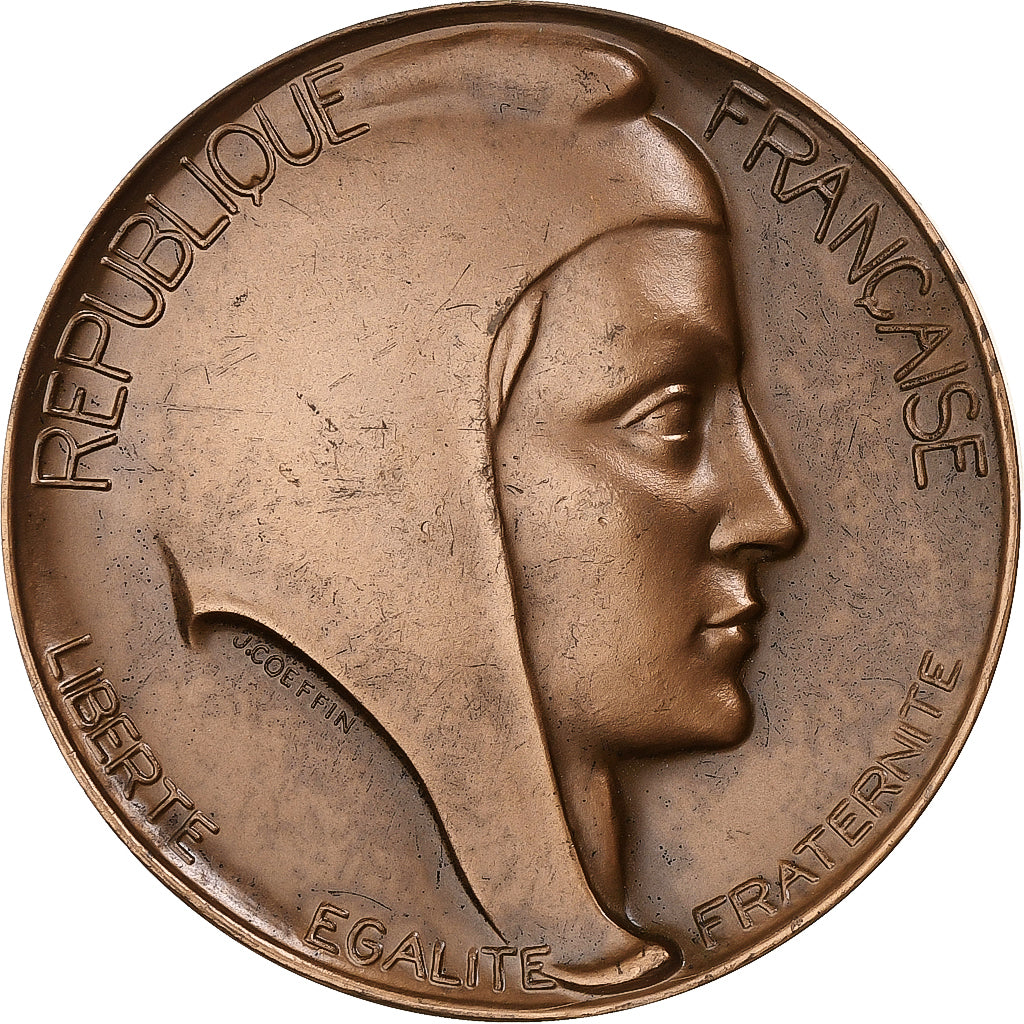 Frankreich, Medaille, Offert par François Le Douarec, Vice-Président de