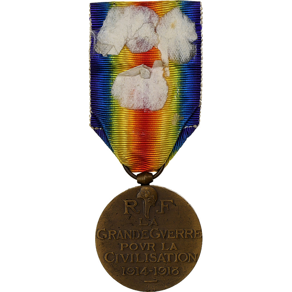 Francia, La Grande Guerre pour la Civilisation, WAR, medaglia, 1914-1918, Ottima