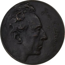 France, Médaille, Jean Cocteau, Hommage à Dali, Bronze, Coeffin, TTB+