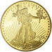Francia, medaglia, Reproduction Twenty Dollars Liberty, 2014, Rame dorato, FDC