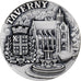 France, Médaille, Ville de Taverny, 1999, Bronze argenté, SPL+