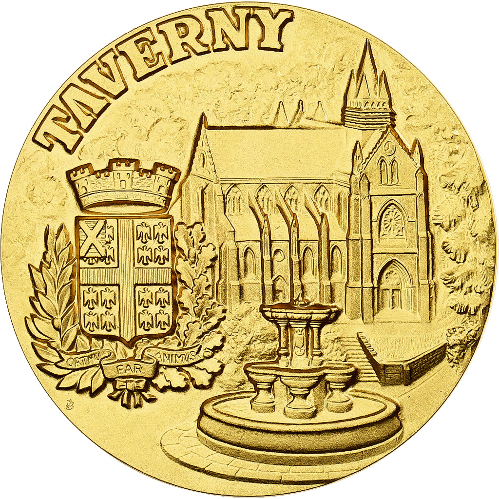 France, Médaille, Ville de Taverny, Bronze Florentin, SPL