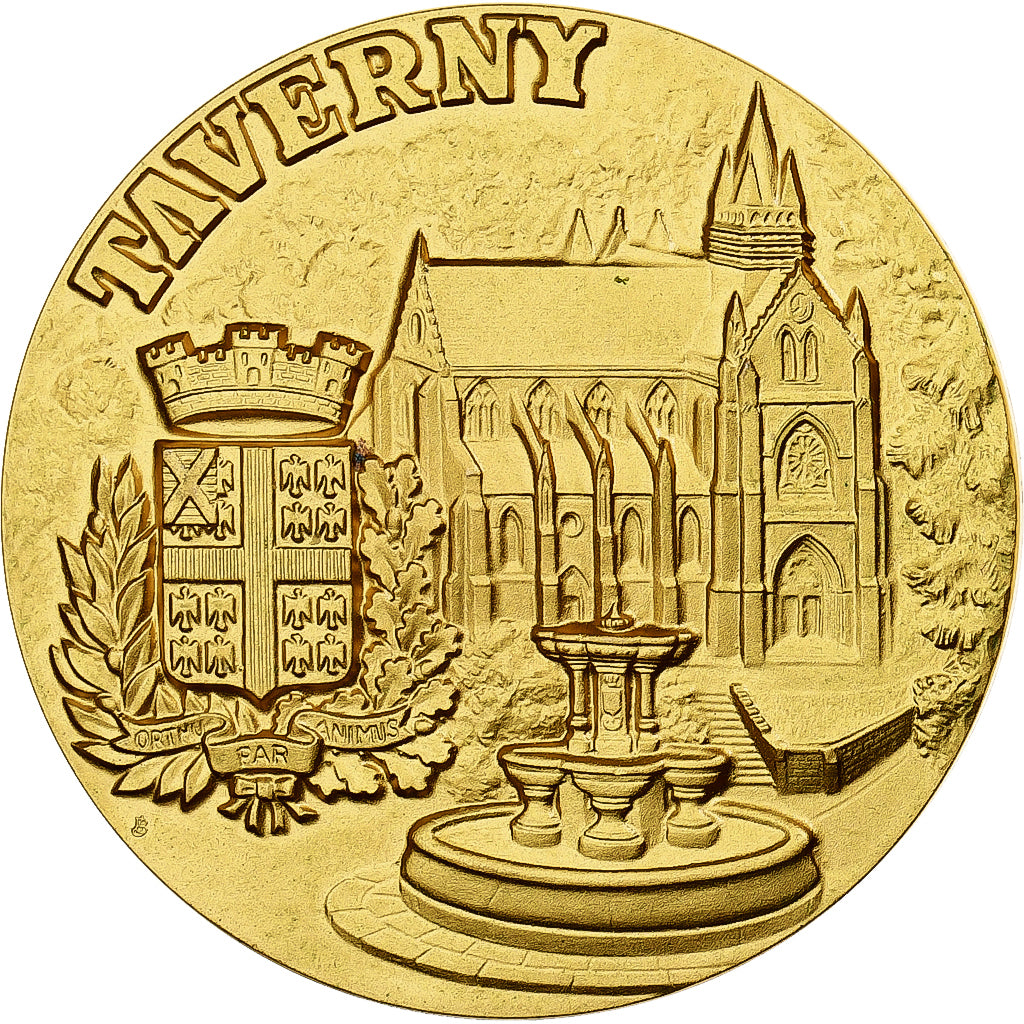 France, Médaille, Ville de Taverny, Bronze Florentin, SPL+