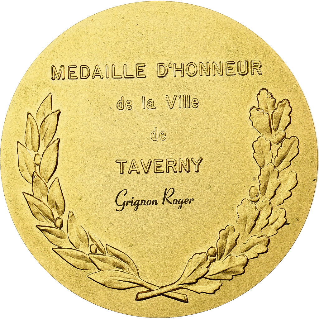 France, Médaille, Ville de Taverny, Bronze Florentin, SPL+