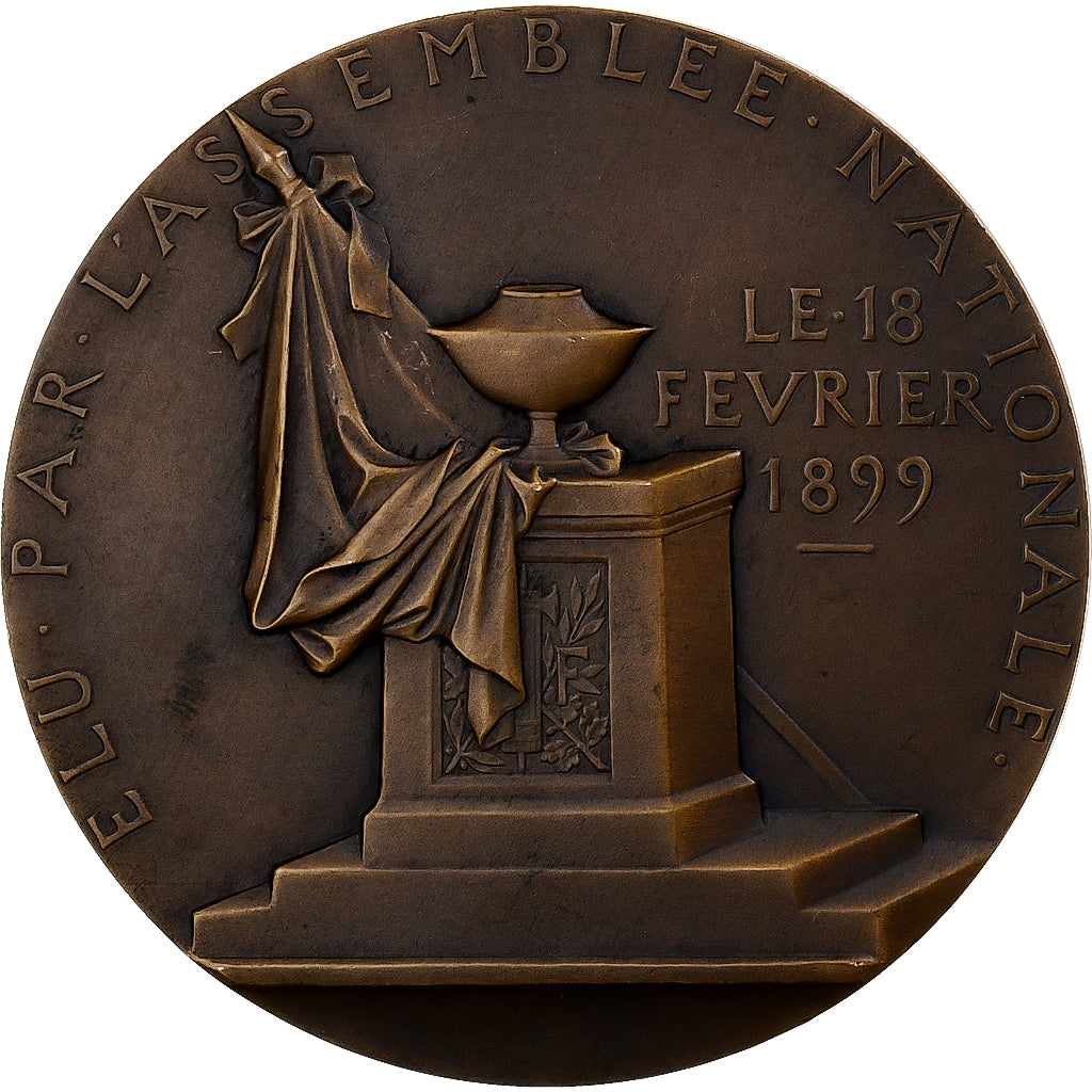Frankreich, Medaille, Emile Loubet, Président de la République Française